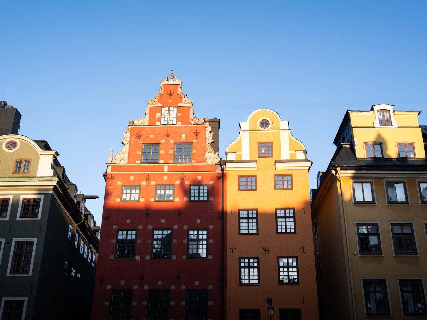 Soluppgång över Stortorget