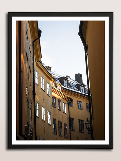 Trånga gränder i Gamla Stan