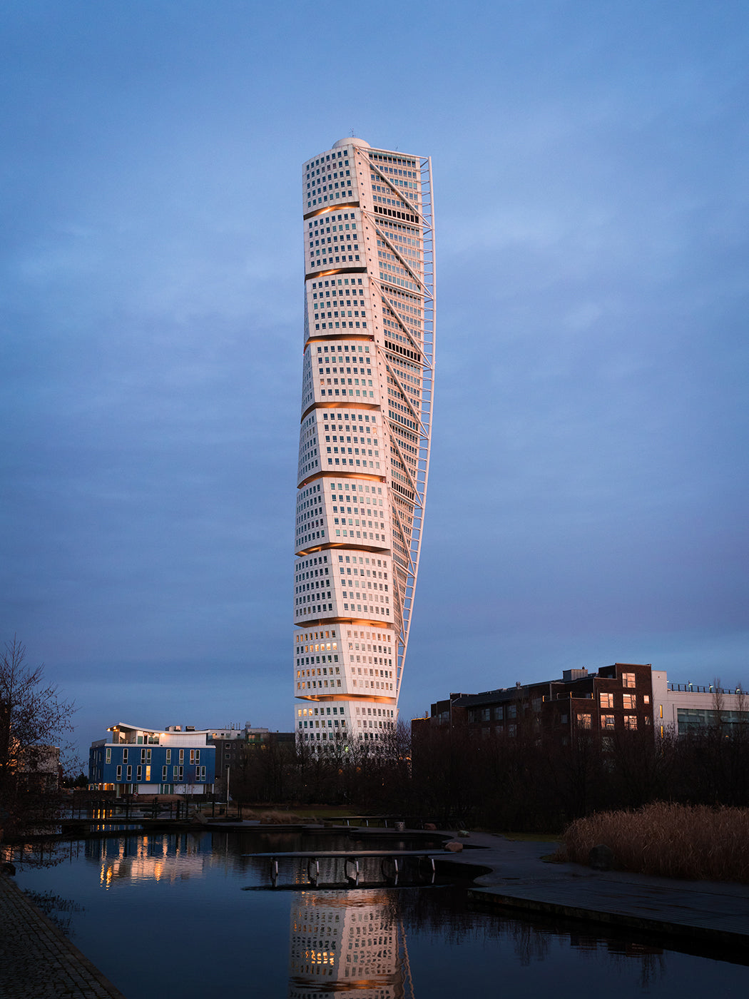 Turning Torso vid gryning