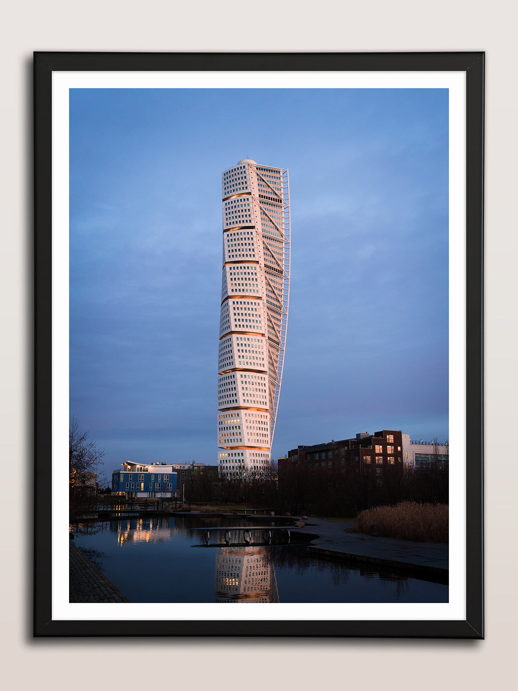 Turning Torso vid gryning